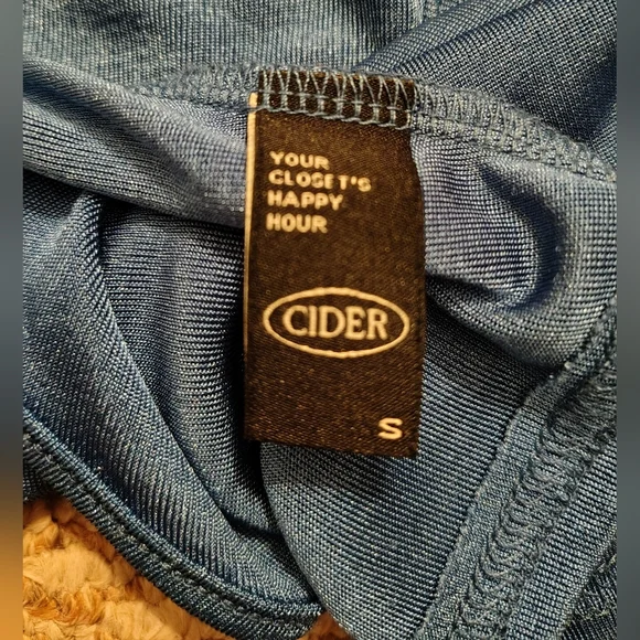 Blue Racerback Top - Picture 3 of 3